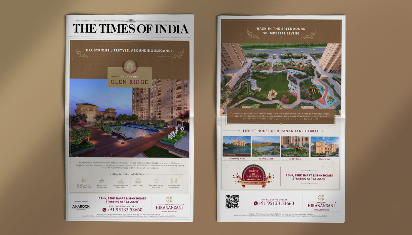 Image 1 HOH – Newspaper Advertising Designing